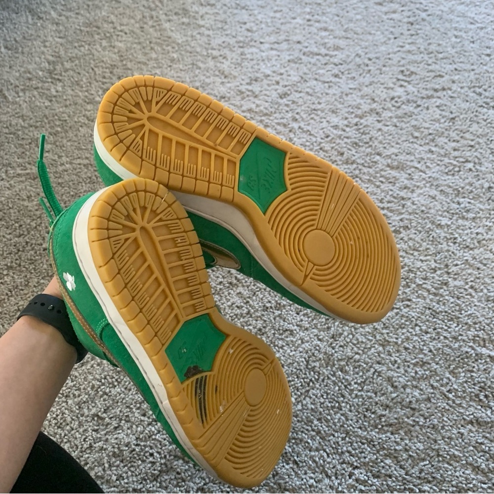 Nike SB Dunk Low Pro ST. Patricks Day 2022 Sneakers Men’s 6.5 - Picture 6 of 9